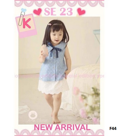 dress pita renda anak